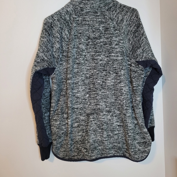 Abercrombie and Fitch Gray/Black Asymmetrical Pullover - Picture 8 of 12